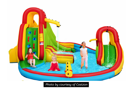 Costzon Inflatable Bounce House, 7 in 1 Mighty Pool Slide Review - Fit For Kids Of Varying Ages