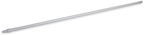 Carlisle 4022502 Sparta Fiberglass Handle with Self-Locking Flex-Tip, 1" Dia. x 60" L, White (Case of 12)