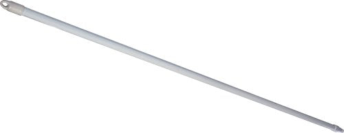Carlisle 4022502 Sparta Fiberglass Handle with Self-Locking Flex-Tip, 1" Dia. x 60" L, White (Case of 12)