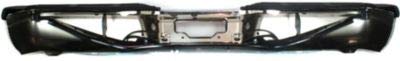 Step Bumper Assembly Compatible with 1999-2007 Ford F250 Super Duty/F350 Super Duty Chrome Fleetside Regular Cab/SuperCab with Brackets