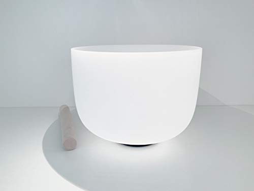 Sound Bowl Crystal Singing Bowl 432Hz C Note Root Chakra 12 inch with Free Mallet and O ring