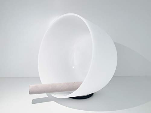 Sound Bowl Crystal Singing Bowl 432Hz C Note Root Chakra 12 inch with Free Mallet and O ring