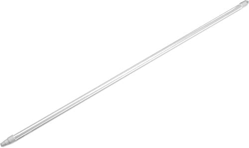Carlisle 4022502 Sparta Fiberglass Handle with Self-Locking Flex-Tip, 1" Dia. x 60" L, White (Case of 12)