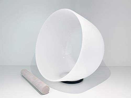 Sound Bowl Crystal Singing Bowl 432Hz C Note Root Chakra 12 inch with Free Mallet and O ring