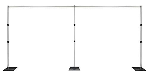 Pipe and Drape, Backdrop Kit, Framework ONLY (10x20ADJ)
