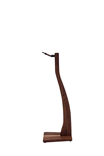 Zither Wooden Violin or Viola Stand - Handcrafted Solid Walnut Wood Floor Stands, Made in USA