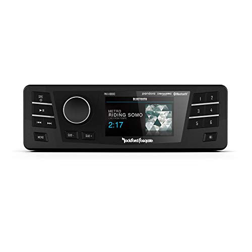 Rockford Fosgate PMX-HD9813 Replacement Radio with Smartphone Connection for 1998-2013 Harley-Davidson