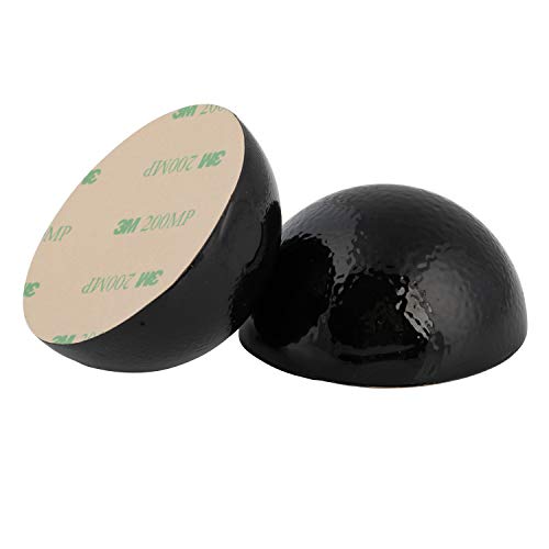 1" Dia Sorbothane Hemisphere Rubber Bumper Non-Skid Feet with Adhesive (100, 70 Duro)