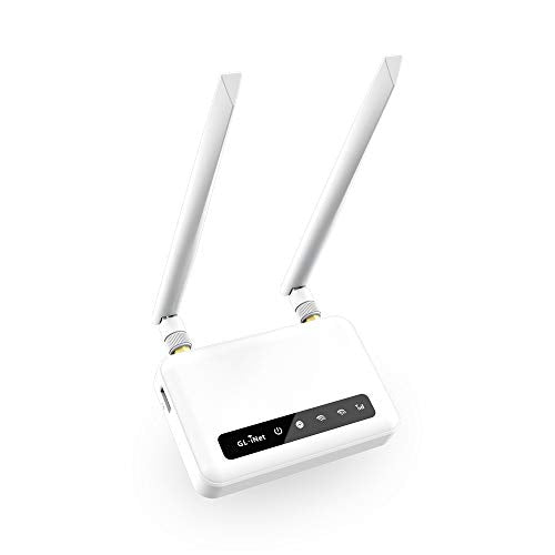 GL.iNet Spitz (GL-X750) 4G LTE OpenWrt Router, T-Mobile, AC750 Dual-Band Wi-Fi, IoT Gateway, VPN Client and Server