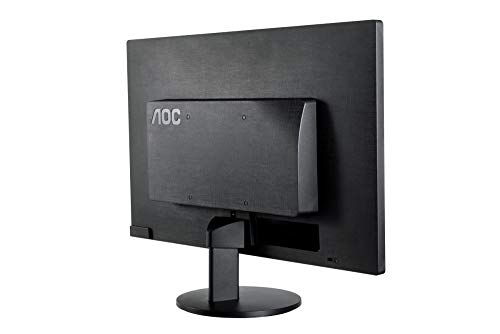 AOC E2470SWHE 24" Full HD 1920x1080 Monitor, TN, 5ms, HDMI (x2), VGA, VESA, EPEAT Silver