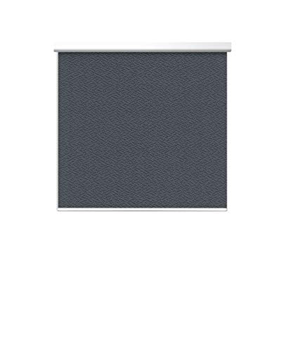 Springblinds 100% Blackout Roller Shade, 87" Wx72 H Tan, Slow Rise Spring Cordless System Child Safety Polyester Blind, Custom Size, Aluminum Valance Shades Made in USA