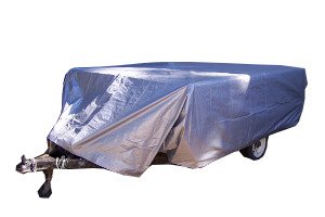 100x100 Heavy Duty Silver/Black Poly Tarp - 14x14 Weave - Special U.V. Coating - 24" Grommets