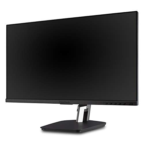 ViewSonic TD2455 24 Inch 1080p IPS 10-Point Multi Touch Screen Monitor with Advanced Dual-Hinge Ergonomics USB C HDMI and DisplayPort Out, Black