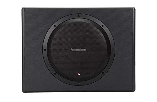Rockford Fosgate P300-12 12" 300W Sealed Powered Subwoofer Sub Enclosure+Amp Kit
