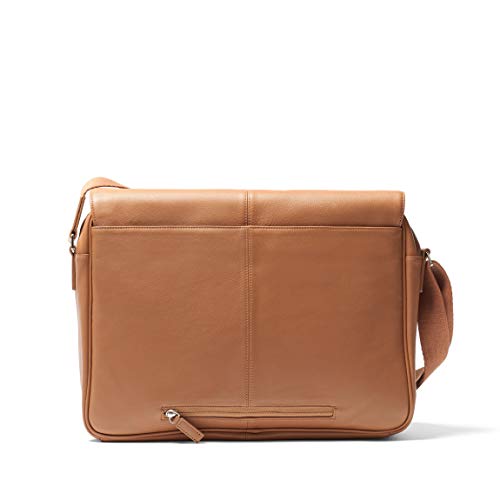 Leatherology Cognac Laptop Messenger Bag