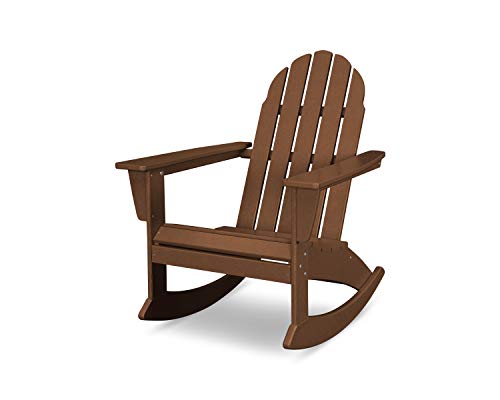 POLYWOOD Vineyard Adirondack Rocking Chair (Teak)