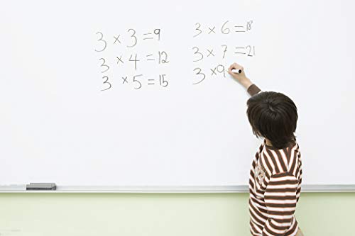 Large 72x40" Magnetic Dry Erase Board w/ Pen Tray Wall-Mounted Aluminum Whiteboard