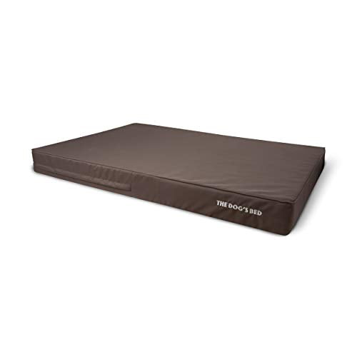 The Dog’s Bed Orthopedic Dog Bed XXXL Brown Oxford 64x44, Premium Memory Foam, Pain Relief