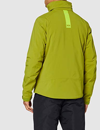 Helly-Hansen Men's Alpha 3.0 Waterproof Insulated Ski Jacket, 407 Wood Green, X-Large
