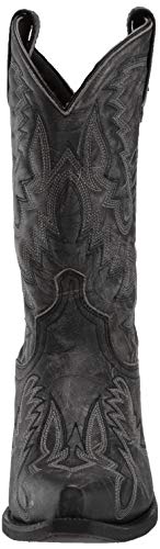 Laredo mens Western Boot, Black Distressed, 10 US