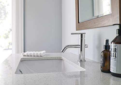 Gerber Danze D236158 Parma Trim Line 1H Lavatory Faucet w/Metal Touch Down Drain & Optional Deck Plate Included 1.2gpm Chrome