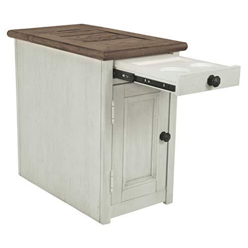 Signature Design by Ashley Bolanburg Chair Side End Table Two-tone