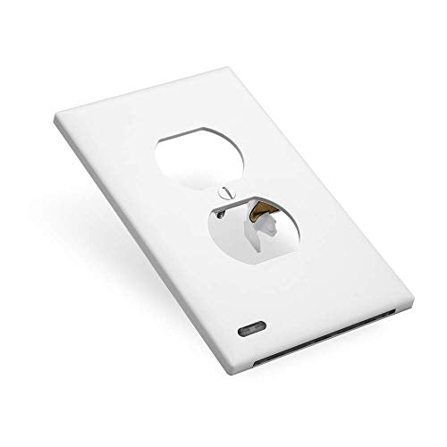 Snap Power Guide Light 2 For Outlets LED Night Light Bar Electrical Wall Plate White 10 Pack