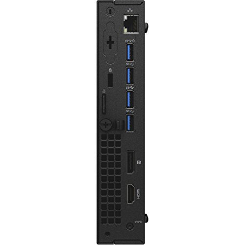 Dell Optiplex 7040 Micro Tower, Intel Core 6th Generation i7-6700T, 8 GB Memory, 128 GB SSD, Intel Dual Band Wireless 8260, Windows 10 Pro (Renewed)