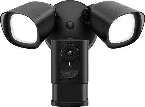 Eufy - Outdoor Wireless 1080p Security Floodlight Camera - Black