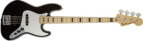 Fender Geddy Lee Signature Jazz Bass Guitar, Maple Fretboard, Black