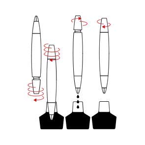 LAMY 2000 Matte Black Fountain Pen - Fine