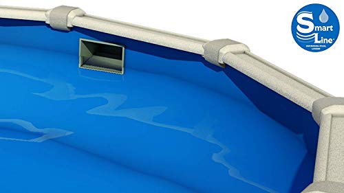 Smartline Round Liner Overlap Style 48 To 52in Wall Height 30 Gauge Virgin Vinyl For Steel Sided Above-Ground Swimming Pools