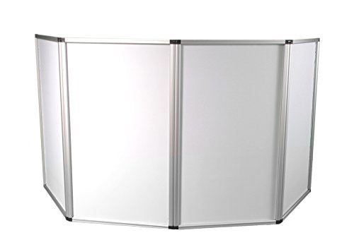 JMAZ Event Facade Booth Adjustable Size Lightweight Aluminum Frame Dj Booth (BLACK)