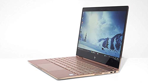 2018 HP Spectre Touch x360 13t-ae00 Rose Gold Convertible 8th Gen Quad Core Intel i7 up to 4.0GHz 16GB 360GB SSD 13.3in FHD Gorilla Glass (Renewed)