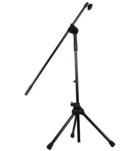 (4) Peavey PV MSP1 PVi 100 Microphones+Mic Stands w/Boom+Gig Bags+XLR Cables