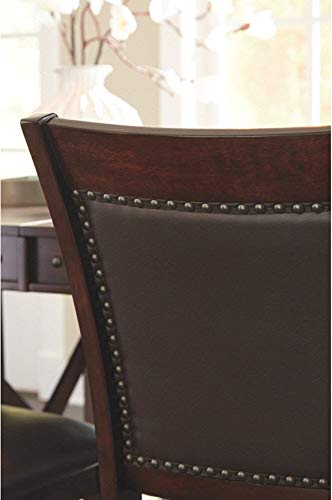 Signature Design By Ashley - Collenburg Bar Stools - Set of 2 - Counter Height - Dark Brown