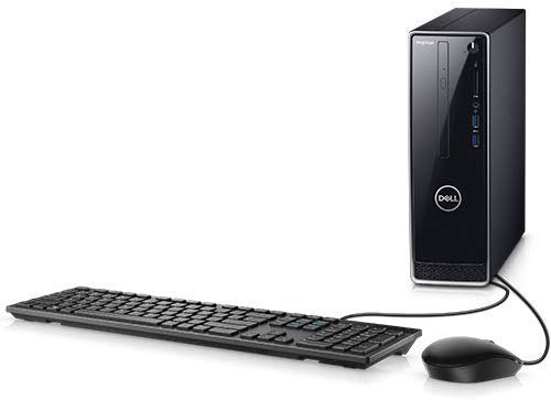 New Dell Inspiron 3471 Small Form Mini Desktop 12GB DDR4 RAM 512GB M.2 SATA SSD 802.11bgn + Bluetooth 4.0 HDMI VGA, DVD-RW Win 10