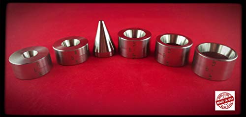 17 Degree Five Piece Set of Folding/Reduction Dies and Stainless Steel Stabilizer Folding Cone