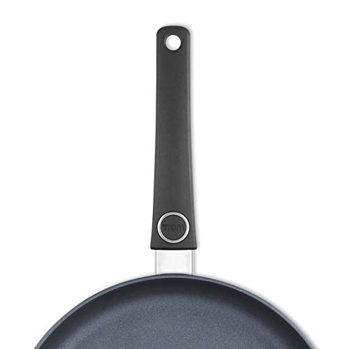 Woll W532DPIL Lite/Plus Diamond Reinforced Nonstick Scratch Resistant Cast Aluminum Induction Ready Fry Pan with Lid, 12.5-Inch, 12.5 Inch