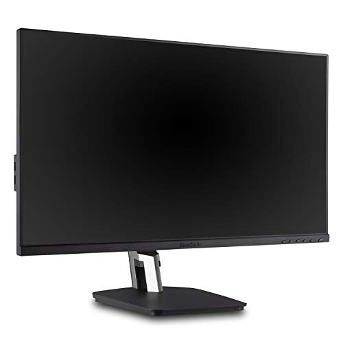 ViewSonic TD2455 24 Inch 1080p IPS 10-Point Multi Touch Screen Monitor with Advanced Dual-Hinge Ergonomics USB C HDMI and DisplayPort Out, Black