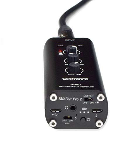 CEntrance Inc. MicPort Pro 2 L Preamp and Mobile Recording Interface with Limiter