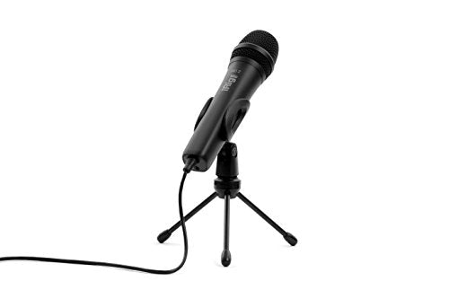 IK Multimedia iRig Video Creator HD Smartphone Microphone Camera Stand & LED Ring Light Great For Social Media Streaming