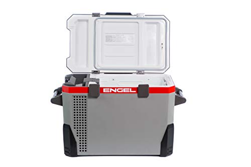 ENGEL MR040F-U1 40 Qt AC/DC Portable Tri-Voltage Fridge/Freezer w/ABS Plastic Shell, Grey