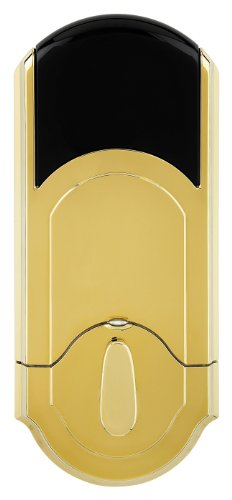 Kwikset 910 Door Lock for U.S., 910TRL ZW L03 SMT (Lifetime Polished Brass), by Kwikset, Cert ID: ZC08-15060007