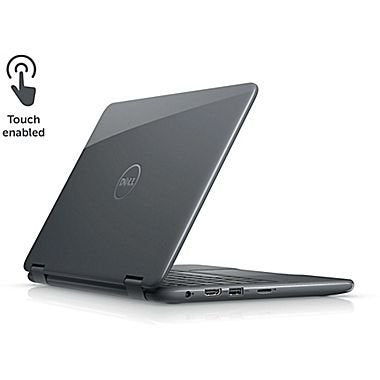 2018 Flagship Dell Inspiron 11.6" 2-in-1 HD Touchscreen Convertible Laptop/Tablet, Intel Quad-Core Pentium Win 10 - Gray