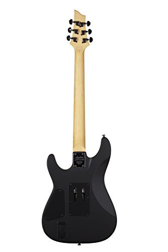 Schecter 6 String Solid-Body Electric Guitar, Aged Black Satin (3661)