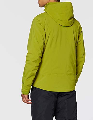 Helly-Hansen Men's Alpha 3.0 Waterproof Insulated Ski Jacket, 407 Wood Green, X-Large