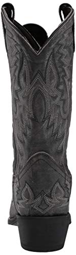 Laredo mens Western Boot, Black Distressed, 10 US
