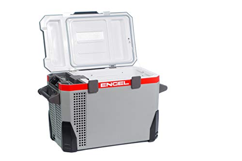 ENGEL MR040F-U1 40 Qt AC/DC Portable Tri-Voltage Fridge/Freezer w/ABS Plastic Shell, Grey