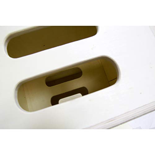 Kupo 4 in 1 Nesting Apple Box Set - Includes 1 Each Pancake, Quarter, Half, and Full Apple Box (KG087411)